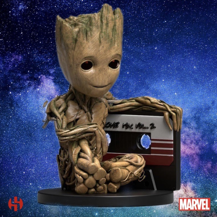 MEGA TIRELIRE GROOT DELUXE - MARVEL 
