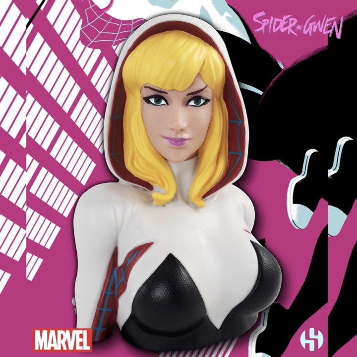 BUSTE TIRELIRE SPIDER-GWEN DELUXE - MARVEL 