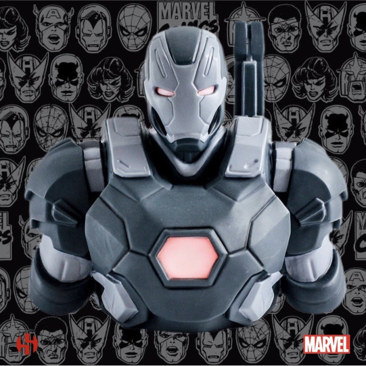 BUSTE TIRELIRE WAR MACHINE MARK III DELUXE - MARVEL 