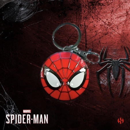 SPIDER-MAN LOGO METAL KEYCHAIN - MARVEL