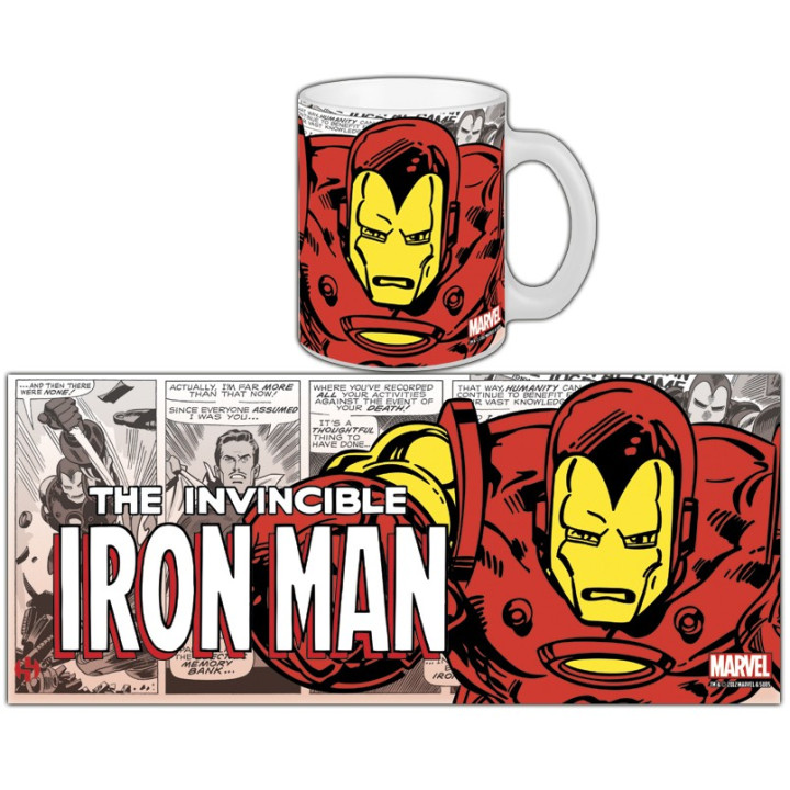 MARVEL MUG MARVEL RETRO SERIE 1 - IRON MAN