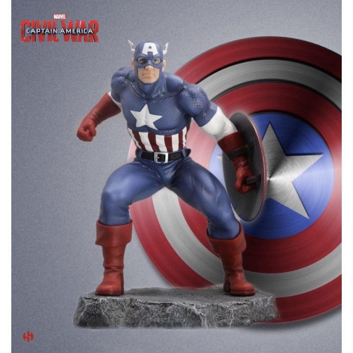 MARVEL STATUE CAPTAIN AMERICA: CIVIL WAR 