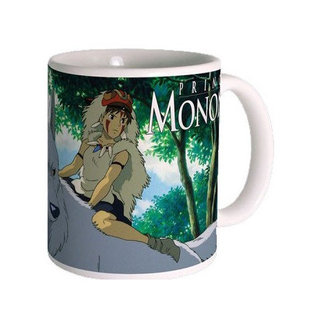 GHIBLI MUG 05 -MONONOKE - PRINCESSE MONONOKE