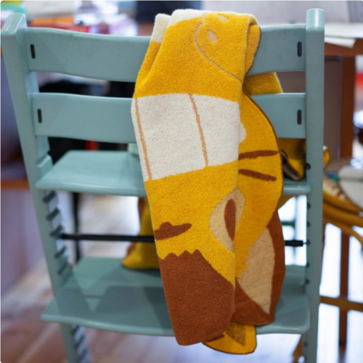 Serviette silhouette Chatbus 87 x 120 cm - Mon voisin Totoro