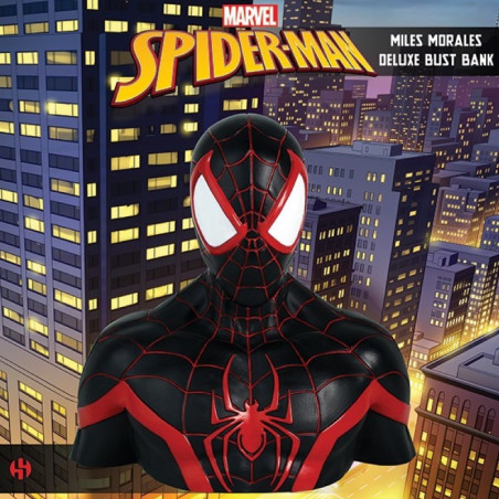 BUSTE TIRELIRE SPIDER-MAN (MILES MORALES) DELUXE