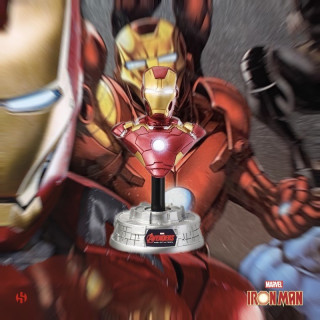 MARVEL LIGHT UP IRON MAN BUST