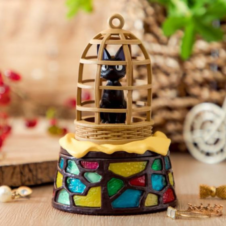Boite à secrets Jiji dans un panier - Kiki La Petite Sorcière