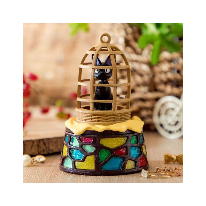 Boite à secrets Jiji dans un panier - Kiki La Petite Sorcière