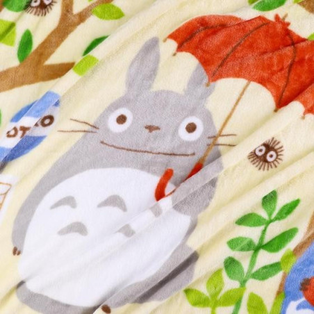Couverture longue Totoro Arrêt de bus - Mon Voisin Totoro