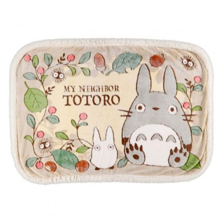 Plaid Feuilles et noisettes - Mon Voisin Totoro