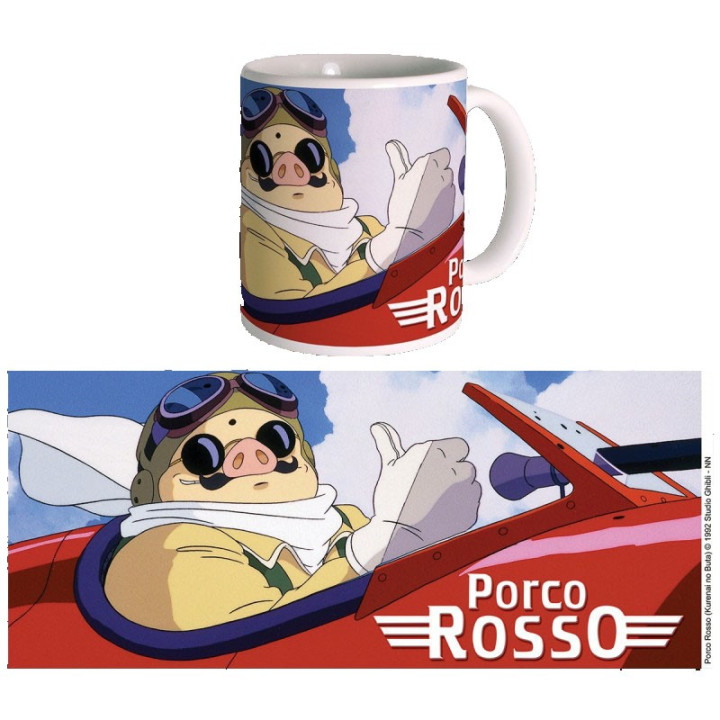 GHIBLI MUG 06 - PORCO ROSSO