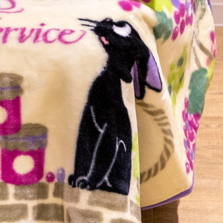 Plaid Jiji Grappes de raisin - Kiki la petite sorcière