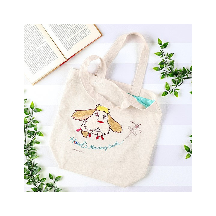 Tote Bag Brodé Heen Volant - Le Château Ambulant