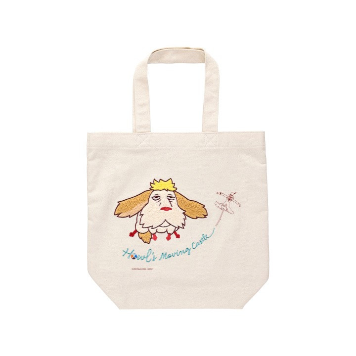 Tote Bag Brodé Heen Volant - Le Château Ambulant