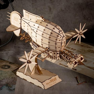 Maquette en bois Tiger Moth - Le Château dans le Ciel