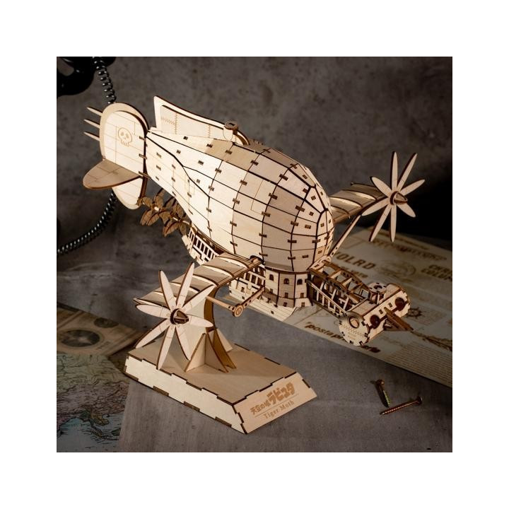Maquette en bois Tiger Moth - Le Château dans le Ciel