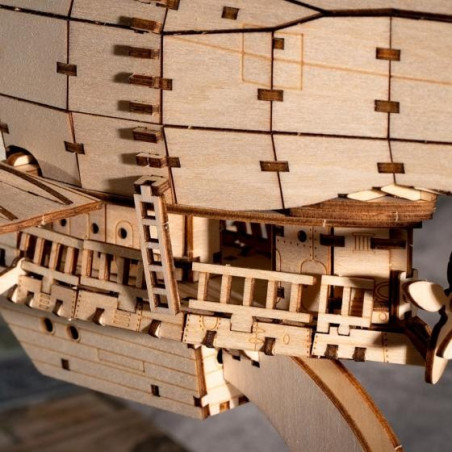 Maquette en bois Tiger Moth - Le Château dans le Ciel