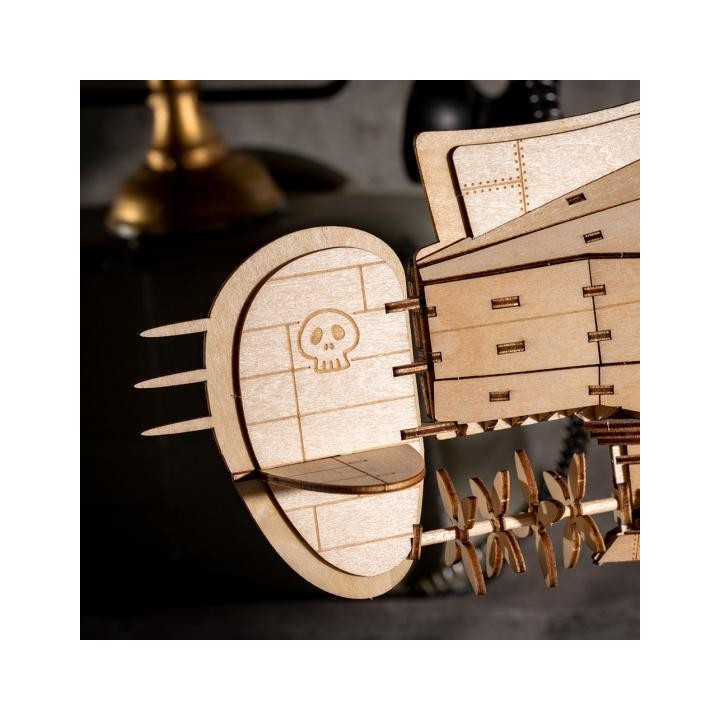 Maquette en bois Tiger Moth - Le Château dans le Ciel