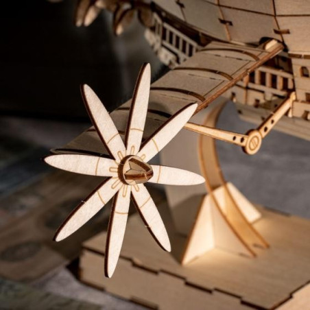 Maquette en bois Tiger Moth - Le Château dans le Ciel