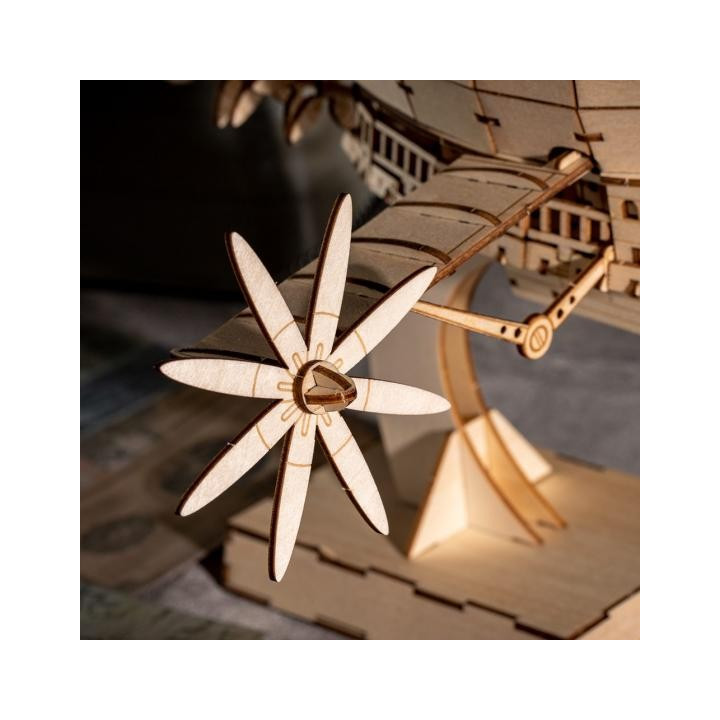 Maquette en bois Tiger Moth - Le Château dans le Ciel