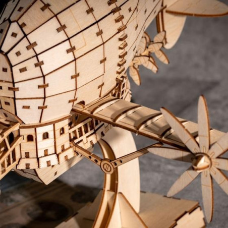 Maquette en bois Tiger Moth - Le Château dans le Ciel