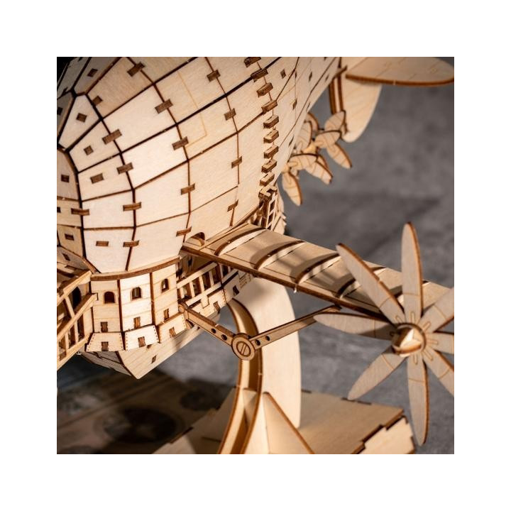 Maquette en bois Tiger Moth - Le Château dans le Ciel