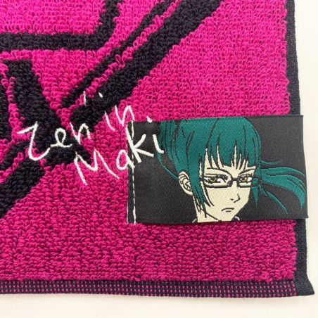 Mini Serviette Nuage Flottant de Maki Zenin 25x25cm - Jujutsu Kaisen