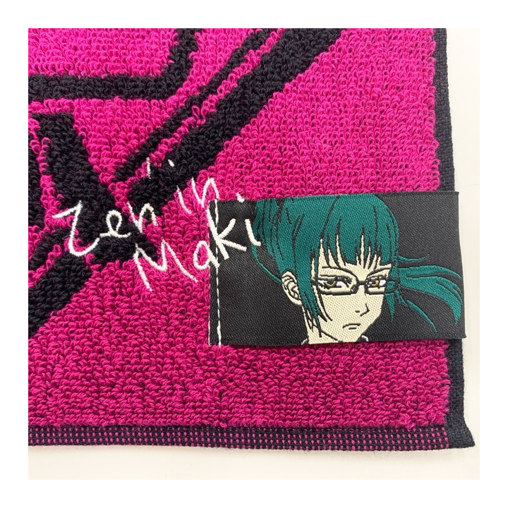 Mini Serviette Nuage Flottant de Maki Zenin 25x25cm - Jujutsu Kaisen