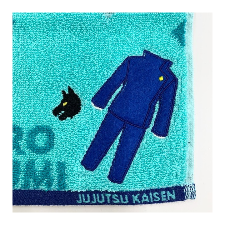 Mini Serviette Uniforme Megumi Fushiguro 25x25cm - Jujutsu Kaisen