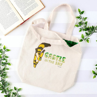 Tote Bag Brodé Le Monde silencieux - Le Château dans le Ciel