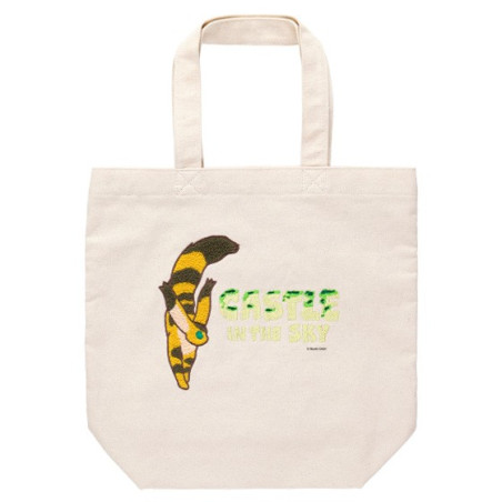 Tote Bag Brodé Le Monde silencieux - Le Château dans le Ciel