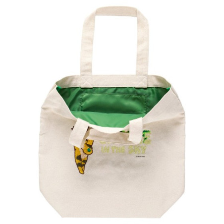 Tote Bag Brodé Le Monde silencieux - Le Château dans le Ciel