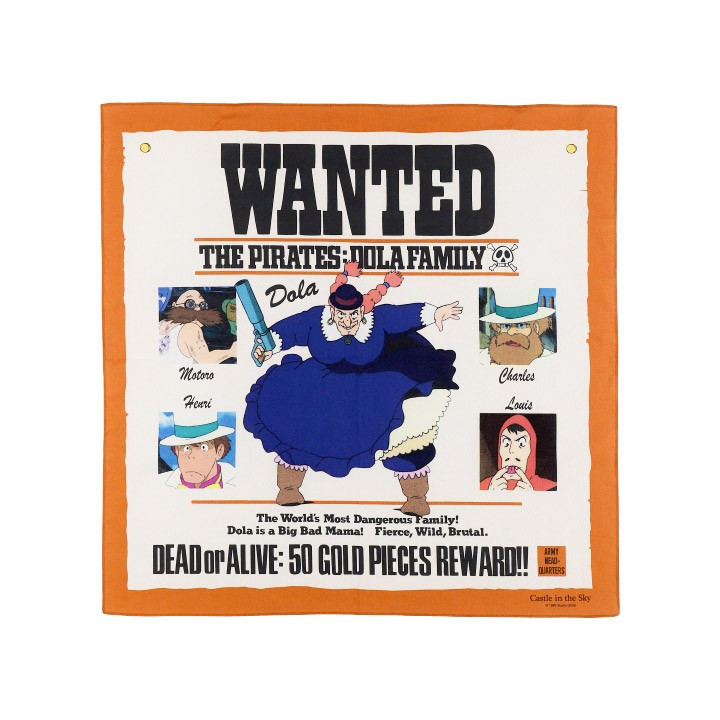 Bandanna Famille Dola - Le Château dans le Ciel