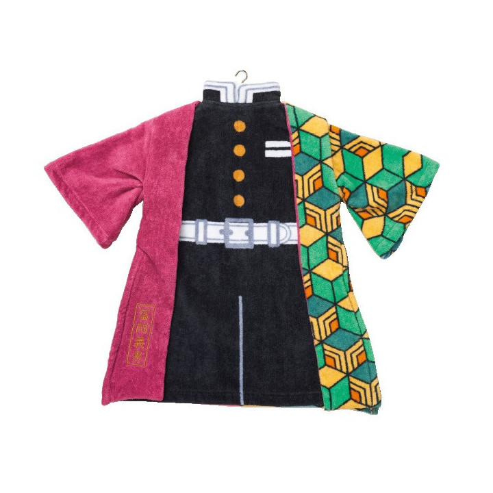 Serviette Costume Giyu Tomioka 40x40cm - Demon Slayer