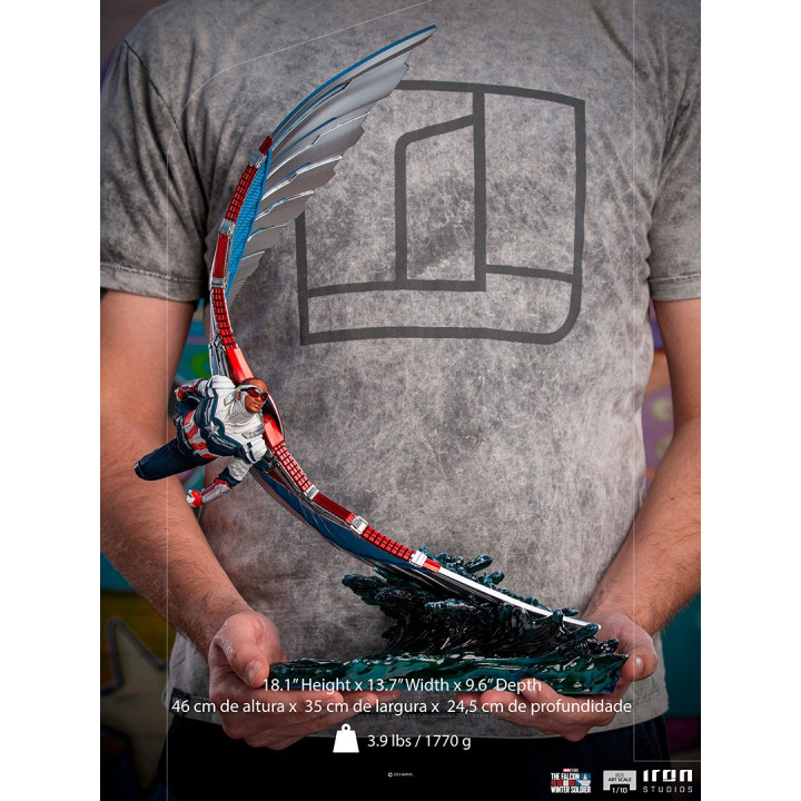 Captain America Sam Wilson Deluxe - TFWS - BDS art scale 1/10