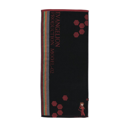 Serviette Asuka & Evangelion Unité-02 34x80 cm - Evagelion