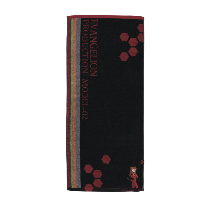 Serviette Asuka & Evangelion Unité-02 34x80 cm - Evangelion