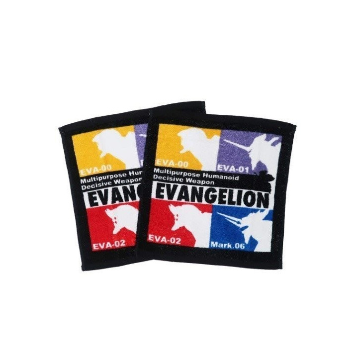 Serviette 2pcs L'équipe 34x35 cm - Evagelion