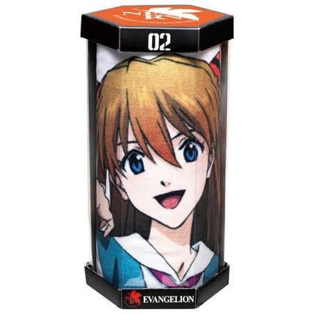Serviette de bain Profil d'Asuka 70×140 cm - Evangelion