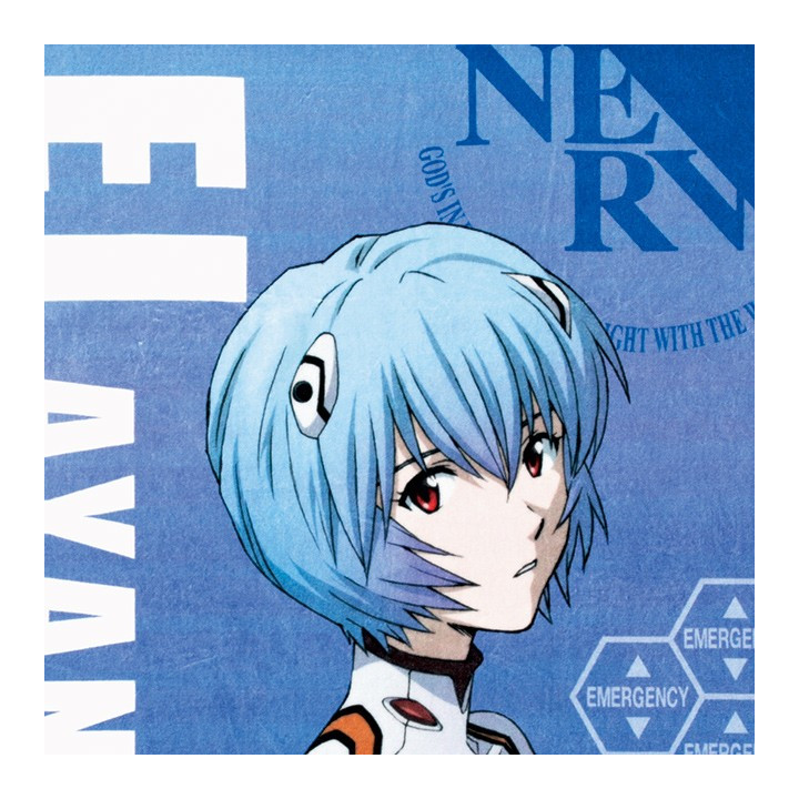 Serviette de bain Rei Plugsuit 70×140 cm - Evangelion