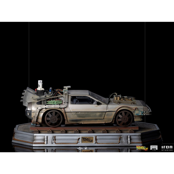 Delorean III - Back to  the future part III - Art scale 1/10