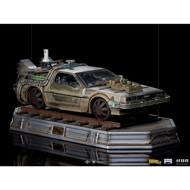 Delorean III - Back to  the future part III - Art scale 1/10