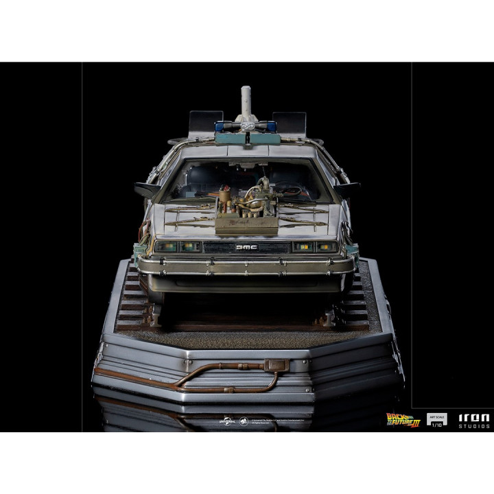 Delorean III - Back to  the future part III - Art scale 1/10