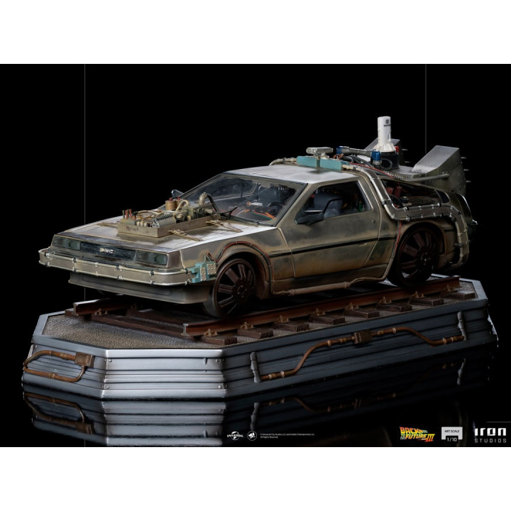 Delorean III - Back to  the future part III - Art scale 1/10