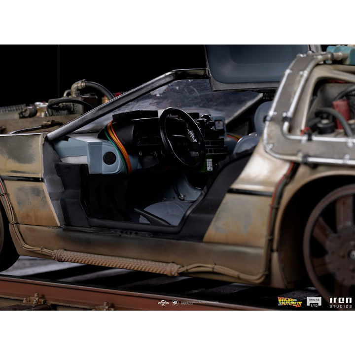 Delorean III - Back to  the future part III - Art scale 1/10