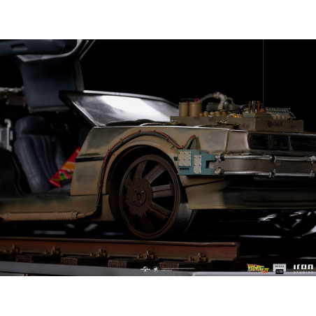Delorean III - Back to  the future part III - Art scale 1/10