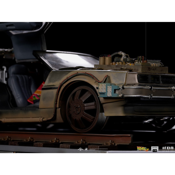 Delorean III - Back to  the future part III - Art scale 1/10