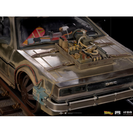 Delorean III - Back to  the future part III - Art scale 1/10