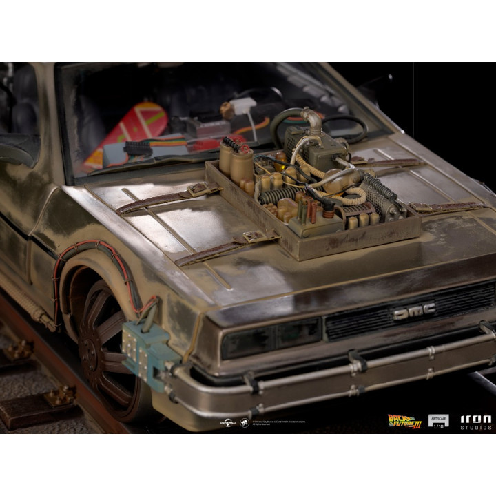 Delorean III - Back to  the future part III - Art scale 1/10