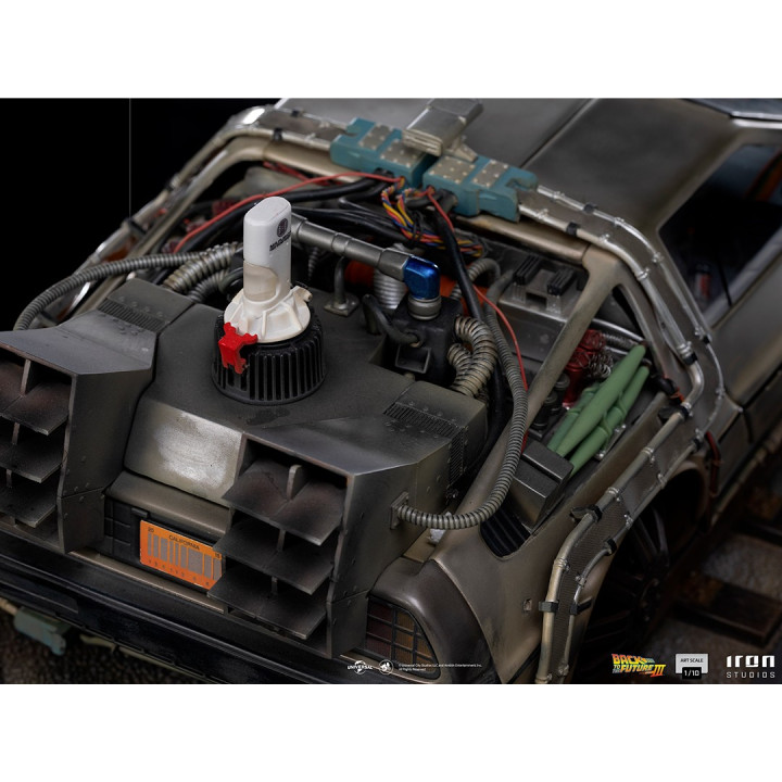 Delorean III - Back to  the future part III - Art scale 1/10